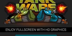 Tank Wars the Battle of Tanks, Fullscreen HD Game